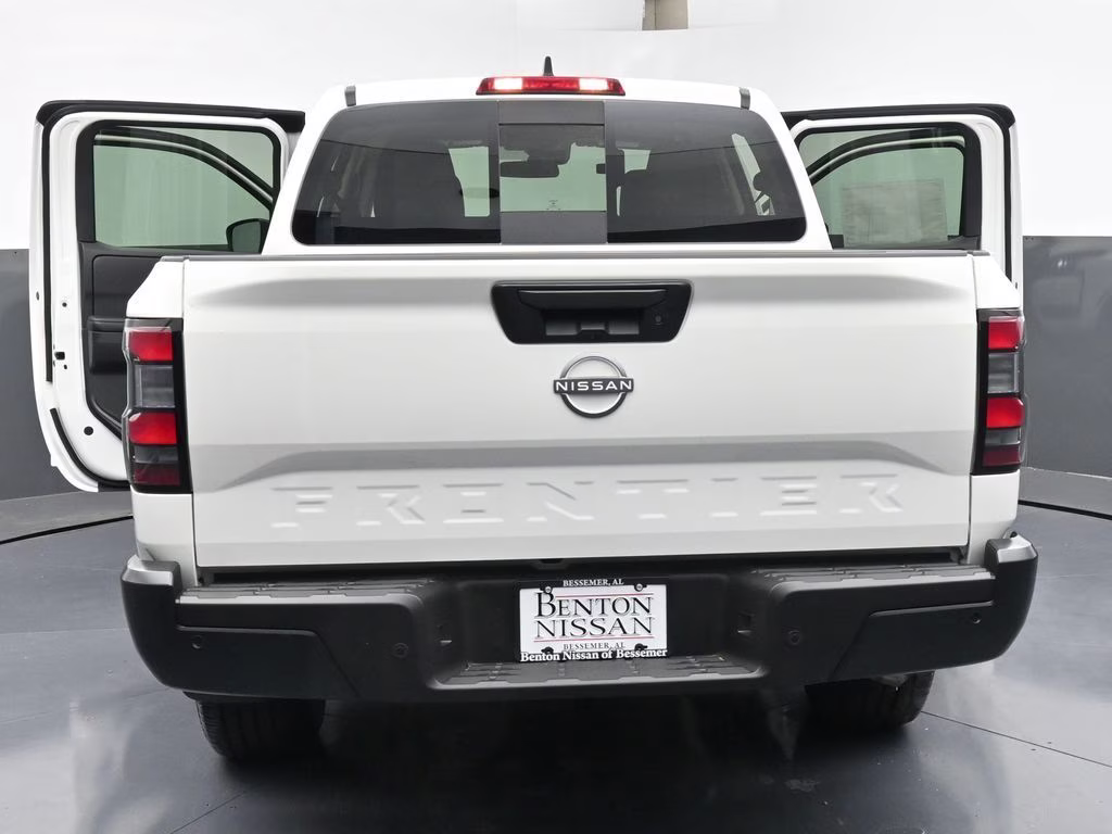 2026 Glacier White Nissan Frontier S RWD Truck