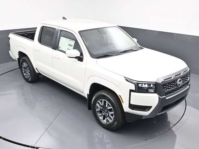 2026 Glacier White Nissan Frontier SV 4X4 Truck