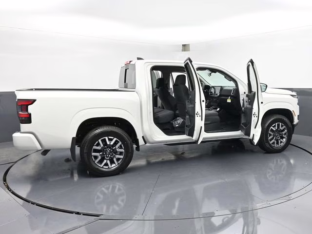 2026 Glacier White Nissan Frontier SV 4X4 Truck
