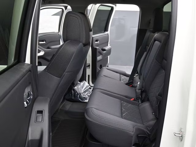 2026 Glacier White Nissan Frontier SV 4X4 Truck