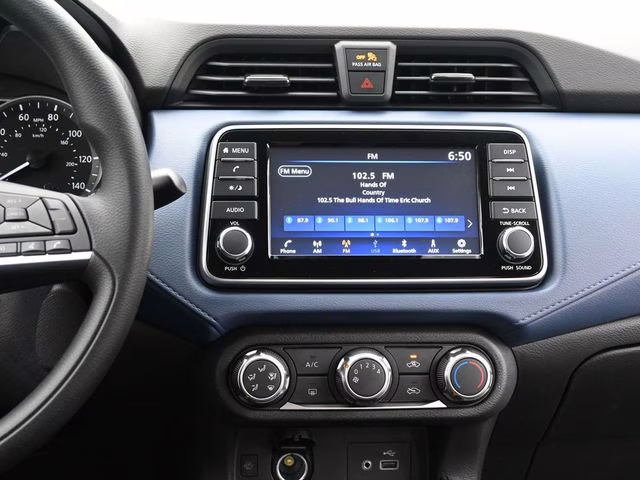 2025 Aspen White Tricoat Nissan Versa 1.6 SV FWD Sedan