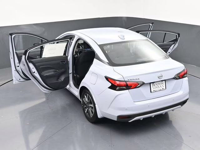 2025 Gray Sky Pearl Nissan Versa 1.6 SV FWD Sedan