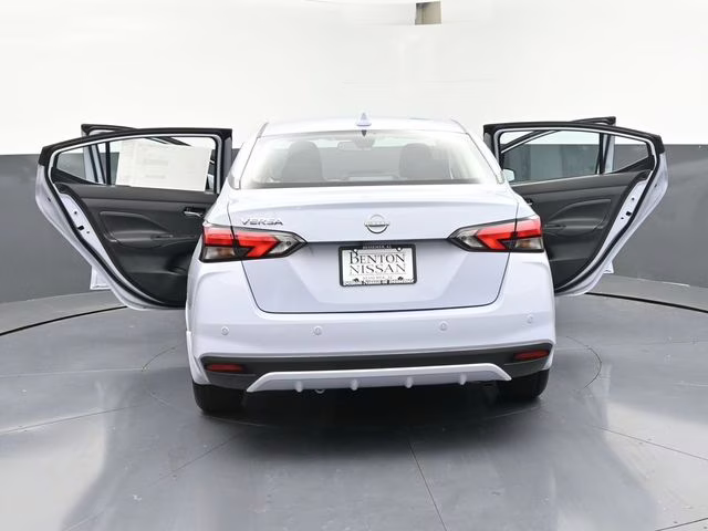 2025 Gray Sky Pearl Nissan Versa 1.6 SV FWD Sedan