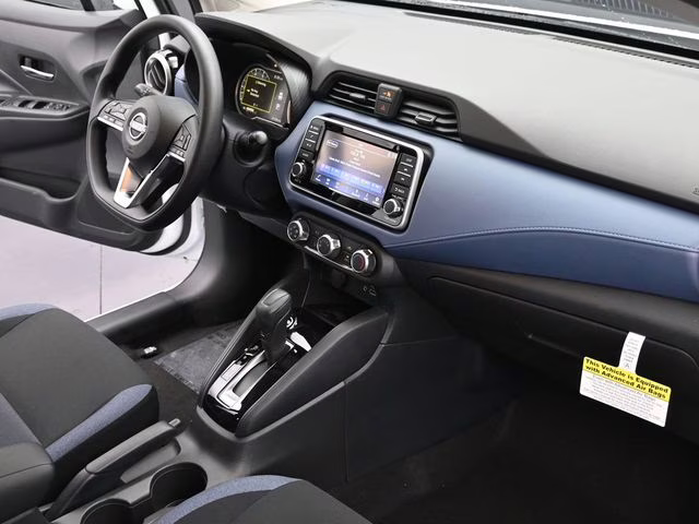 2025 Aspen White Tricoat Nissan Versa 1.6 SV FWD Sedan