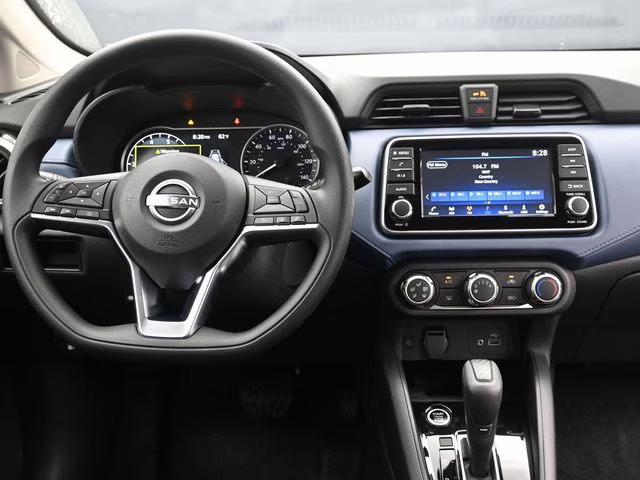 2025 Gray Sky Pearl Nissan Versa 1.6 SV FWD Sedan