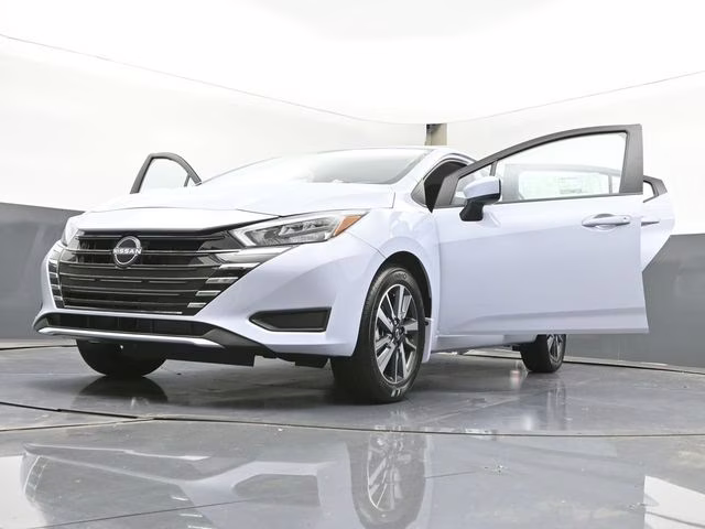 2025 Gray Sky Pearl Nissan Versa 1.6 SV FWD Sedan