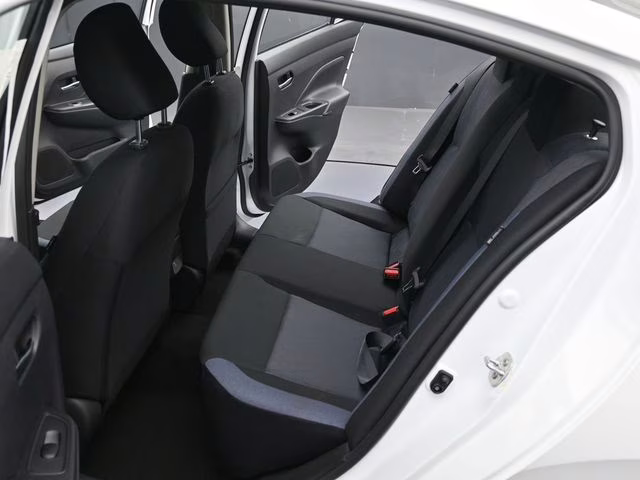 2025 Aspen White Tricoat Nissan Versa 1.6 SV FWD Sedan