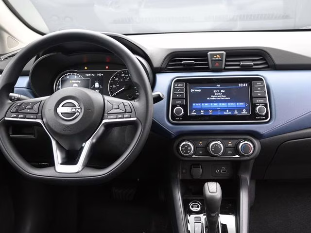 2025 Aspen White Tricoat Nissan Versa 1.6 SV FWD Sedan