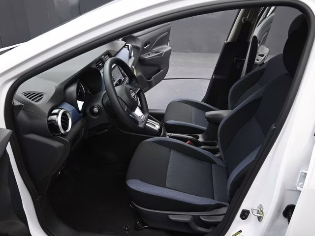 2025 Aspen White Tricoat Nissan Versa 1.6 SV FWD Sedan