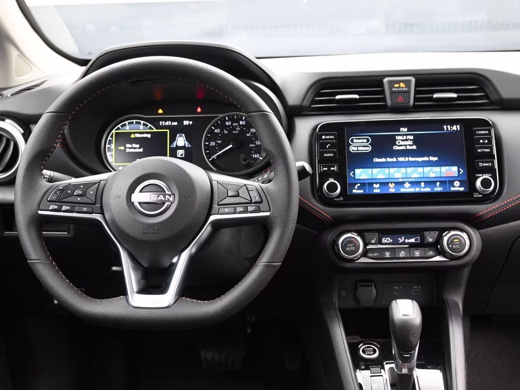 2025 Gray Sky Pearl Nissan Versa 1.6 SR FWD Sedan