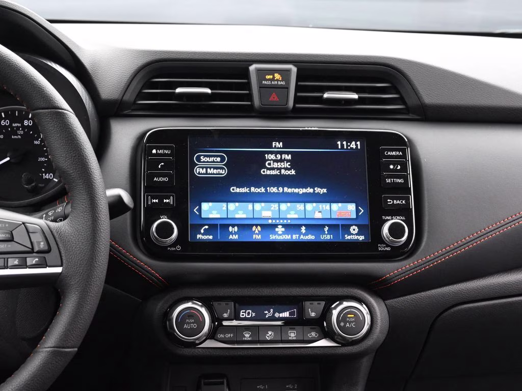 2025 Gray Sky Pearl Nissan Versa 1.6 SR FWD Sedan