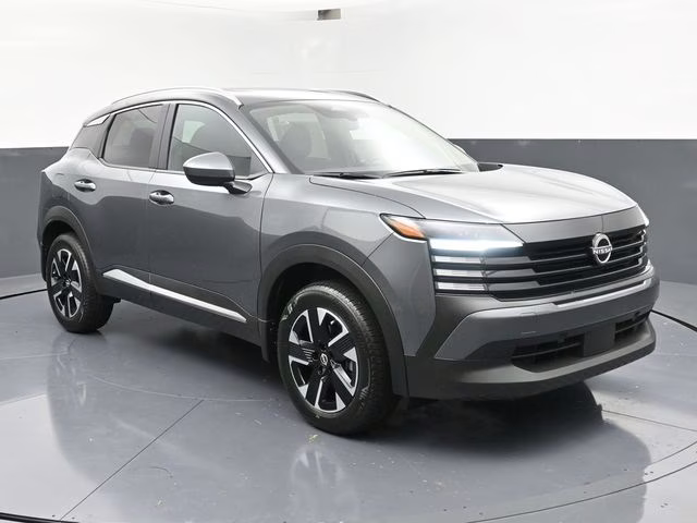 2025 Gun Metallic Nissan Kicks SV AWD SUV