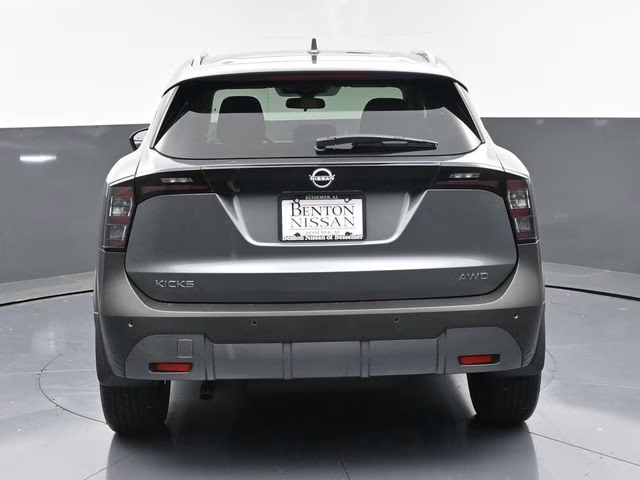 2025 Gun Metallic Nissan Kicks SV AWD SUV