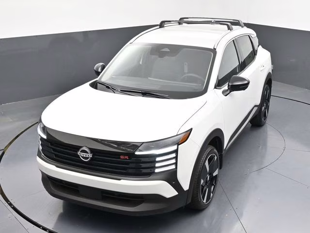 2026 Aspen White Tricoat Nissan Kicks SR FWD SUV