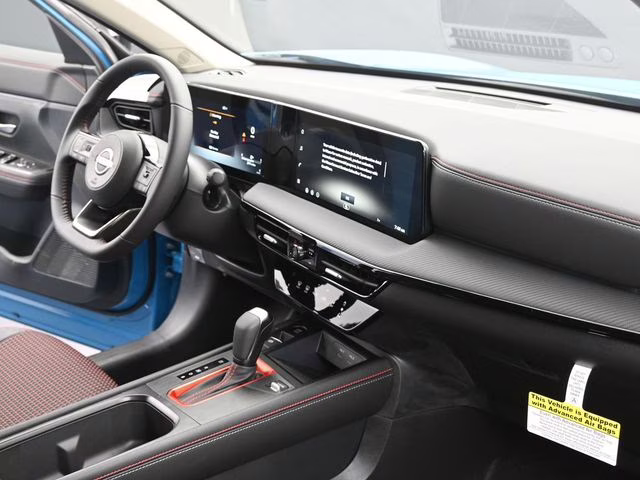 2026 Arctic Ice Blue/Black Nissan Kicks SR FWD SUV