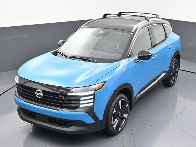2026 Arctic Ice Blue/Black Nissan Kicks SR FWD SUV