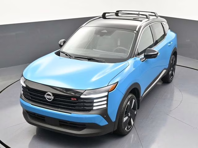 2026 Arctic Ice Blue/Black Nissan Kicks SR FWD SUV