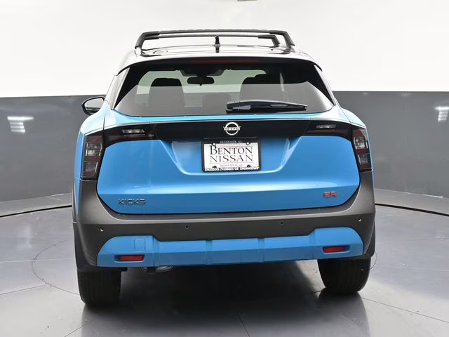 2026 Arctic Ice Blue/Black Nissan Kicks SR FWD SUV