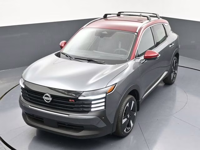 2026 Gun Metallic/Scarlet Ember Tintcoat Nissan Kicks SR FWD SUV