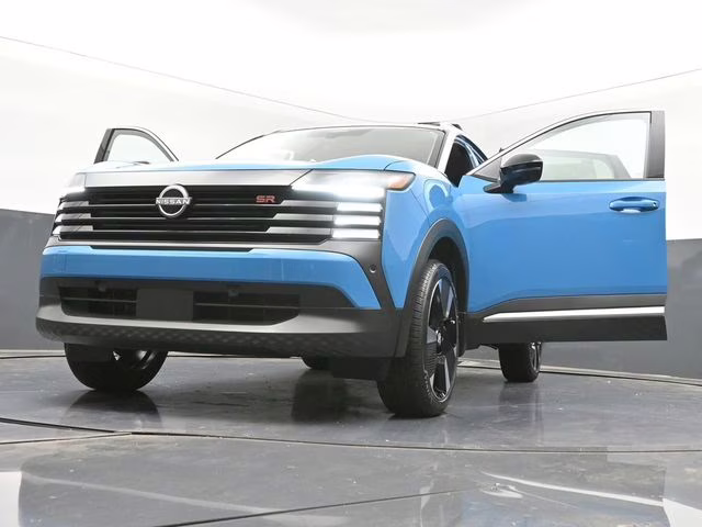 2026 Arctic Ice Blue/Black Nissan Kicks SR FWD SUV