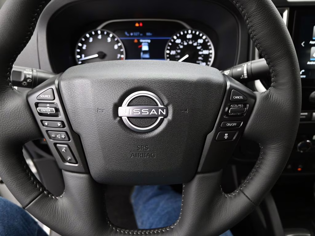 2026 Glacier White Nissan Frontier SV RWD Truck