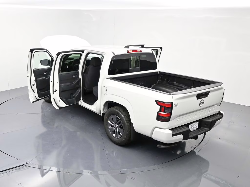 2026 Glacier White Nissan Frontier SV RWD Truck