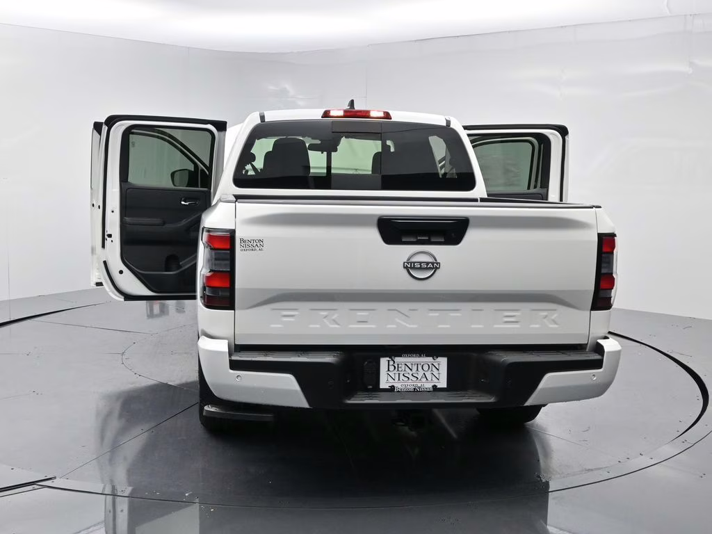 2026 Glacier White Nissan Frontier SV RWD Truck