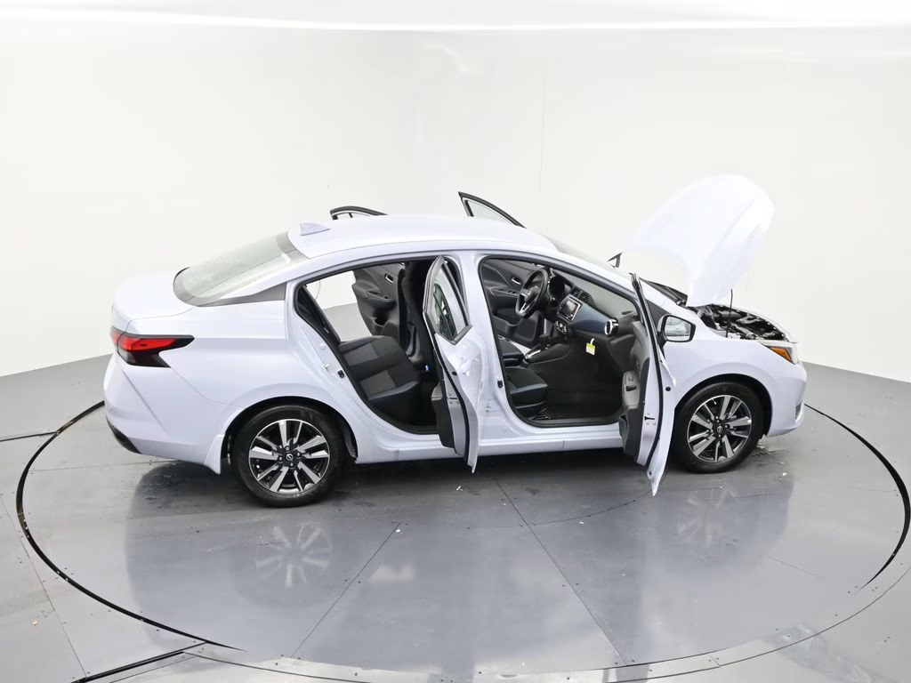 2025 Gray Sky Pearl Nissan Versa 1.6 SV FWD Sedan
