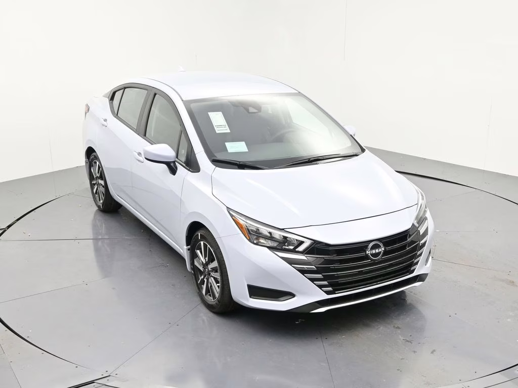 2025 Gray Sky Pearl Nissan Versa 1.6 SV FWD Sedan