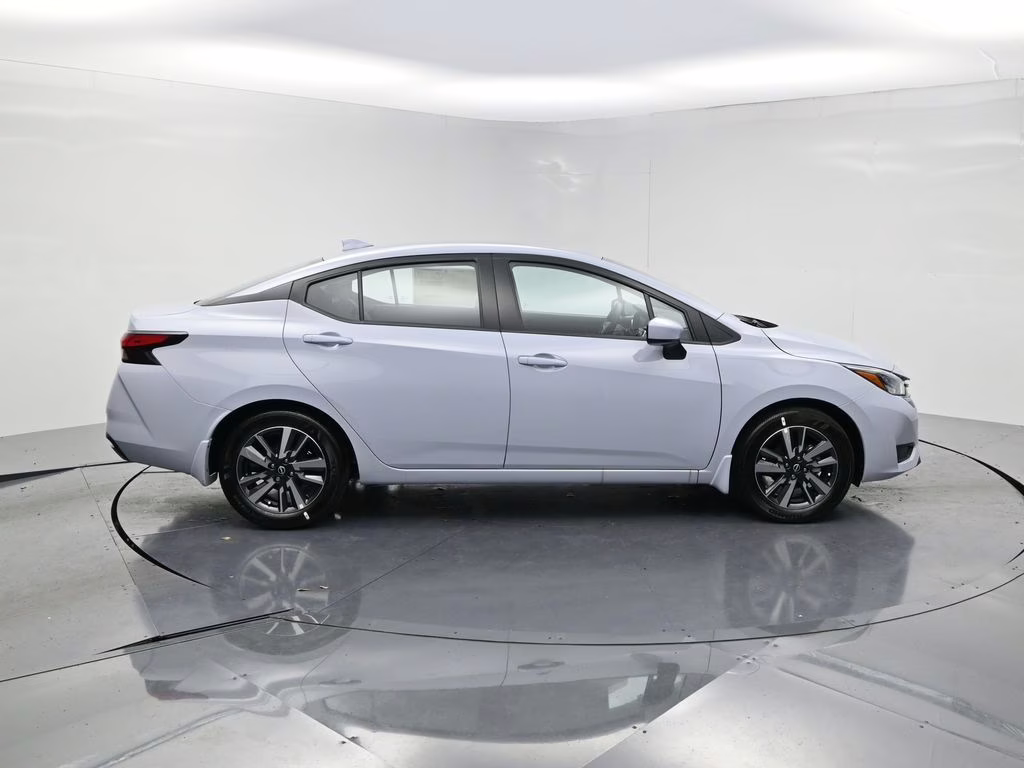 2025 Gray Sky Pearl Nissan Versa 1.6 SV FWD Sedan