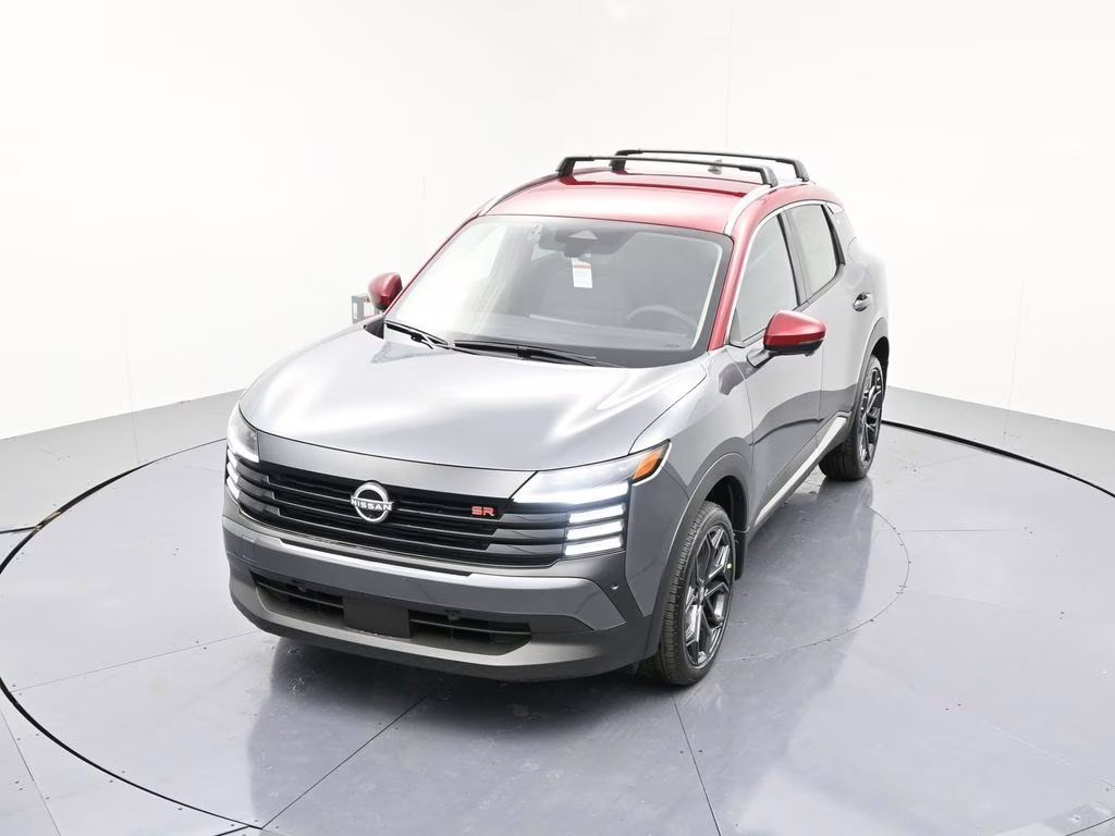 2026 Gun Metallic/Scarlet Ember Tintcoat Nissan Kicks SR FWD SUV