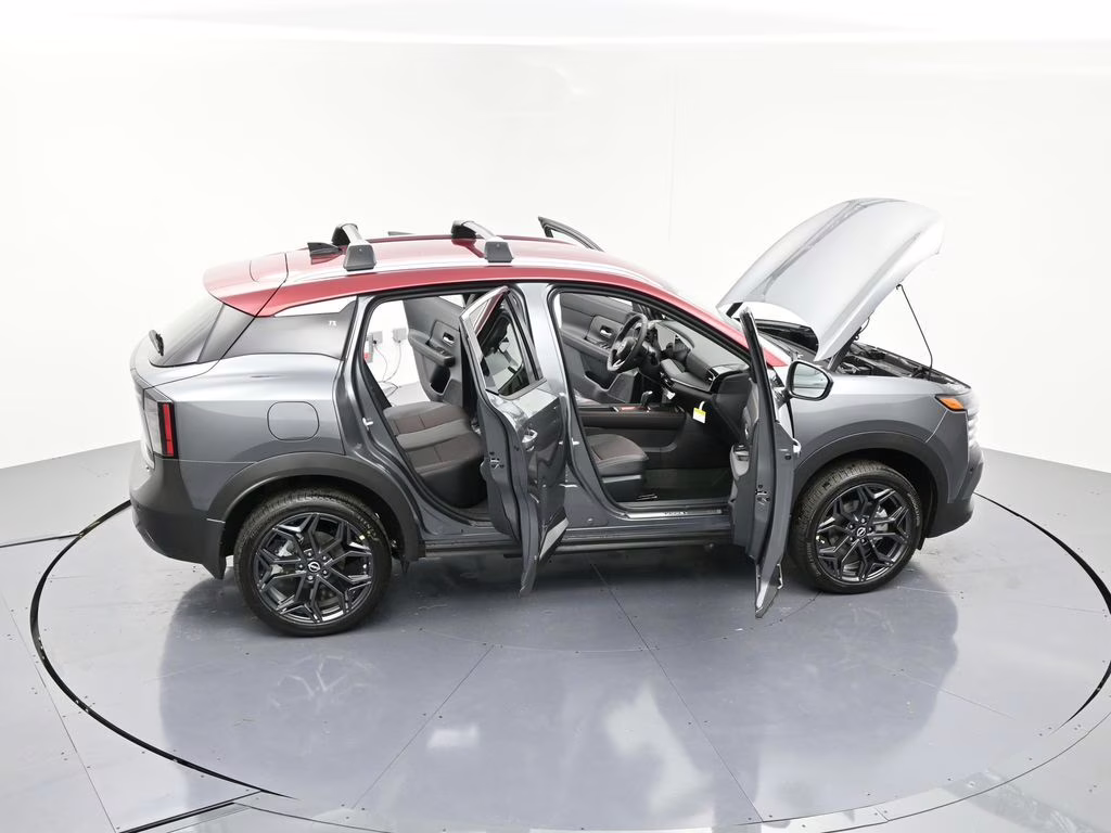 2026 Gun Metallic/Scarlet Ember Tintcoat Nissan Kicks SR FWD SUV