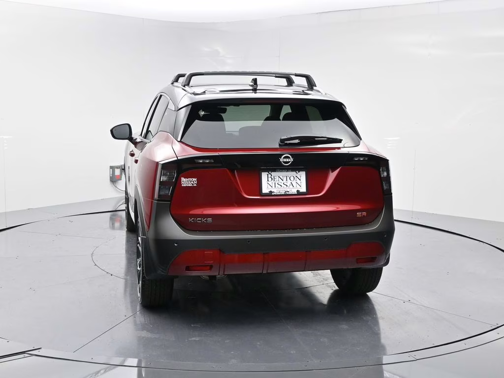 2026 Scarlet Ember/Super Black Nissan Kicks SR FWD SUV