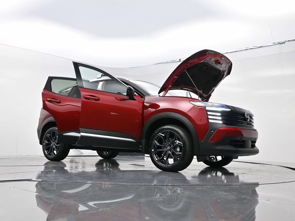 2026 Scarlet Ember/Super Black Nissan Kicks SR FWD SUV