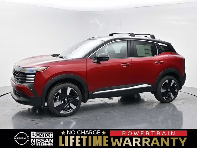 2026 Scarlet Ember/Super Black Nissan Kicks SR FWD SUV