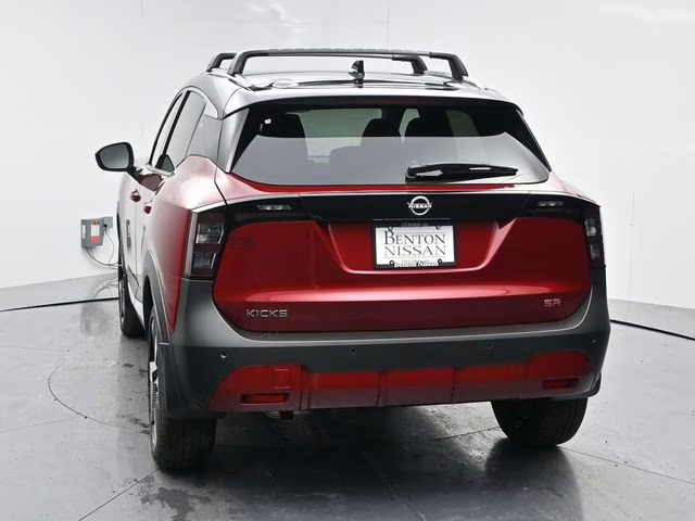 2026 Scarlet Ember/Super Black Nissan Kicks SR FWD SUV