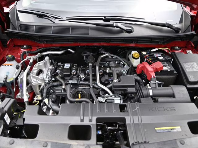 2026 Scarlet Ember/Super Black Nissan Kicks SR FWD SUV