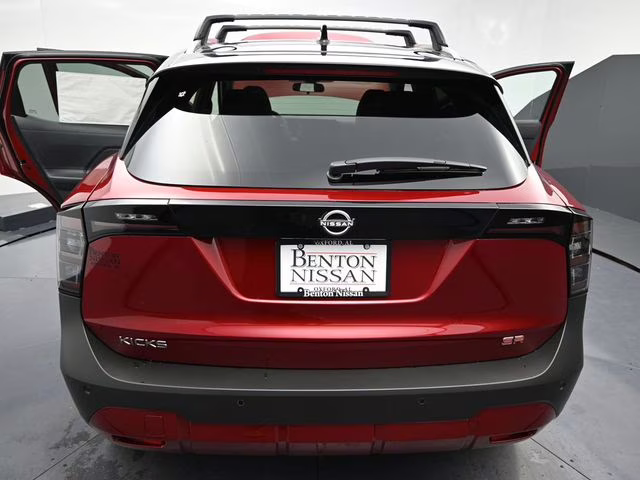 2026 Scarlet Ember/Super Black Nissan Kicks SR FWD SUV