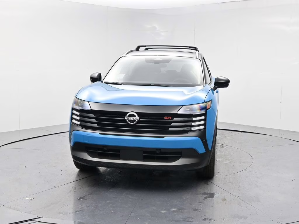 2026 Arctic Ice Blue/Black Nissan Kicks SR FWD SUV