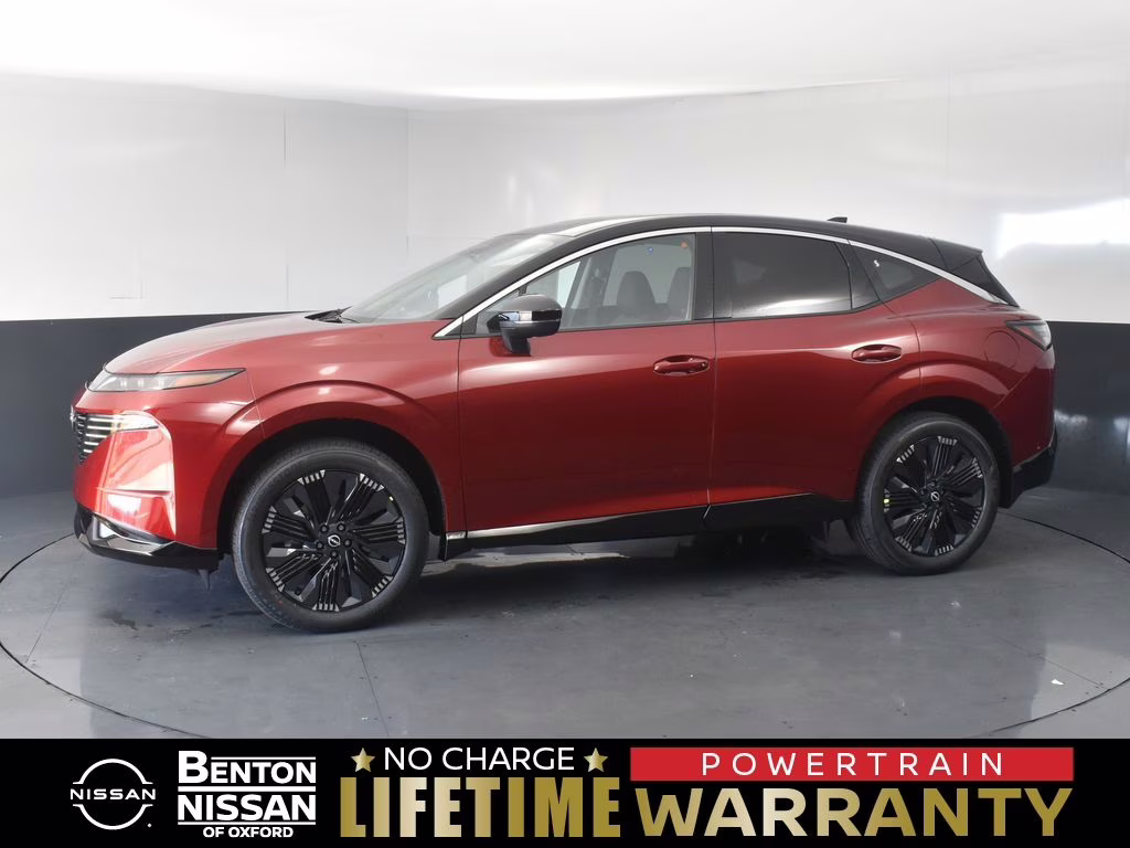 2025 Scarlet Ember Tintcoat/Super Black Nissan Murano Platinum AWD SUV