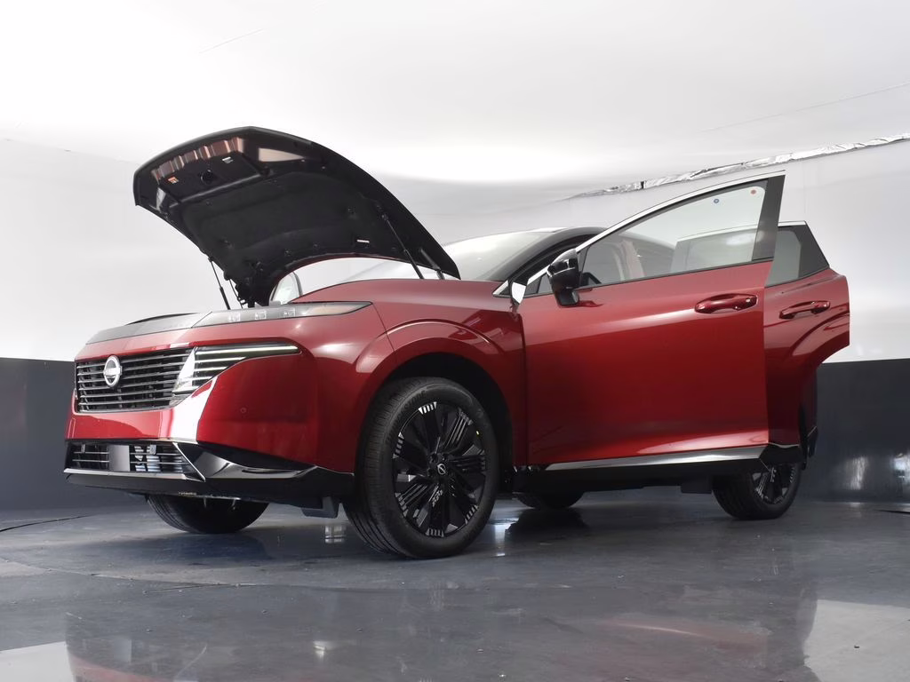 2025 Scarlet Ember Tintcoat/Super Black Nissan Murano Platinum AWD SUV