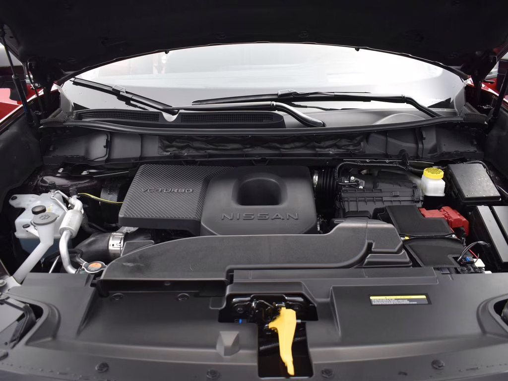 2025 Scarlet Ember Tintcoat/Super Black Nissan Murano Platinum AWD SUV