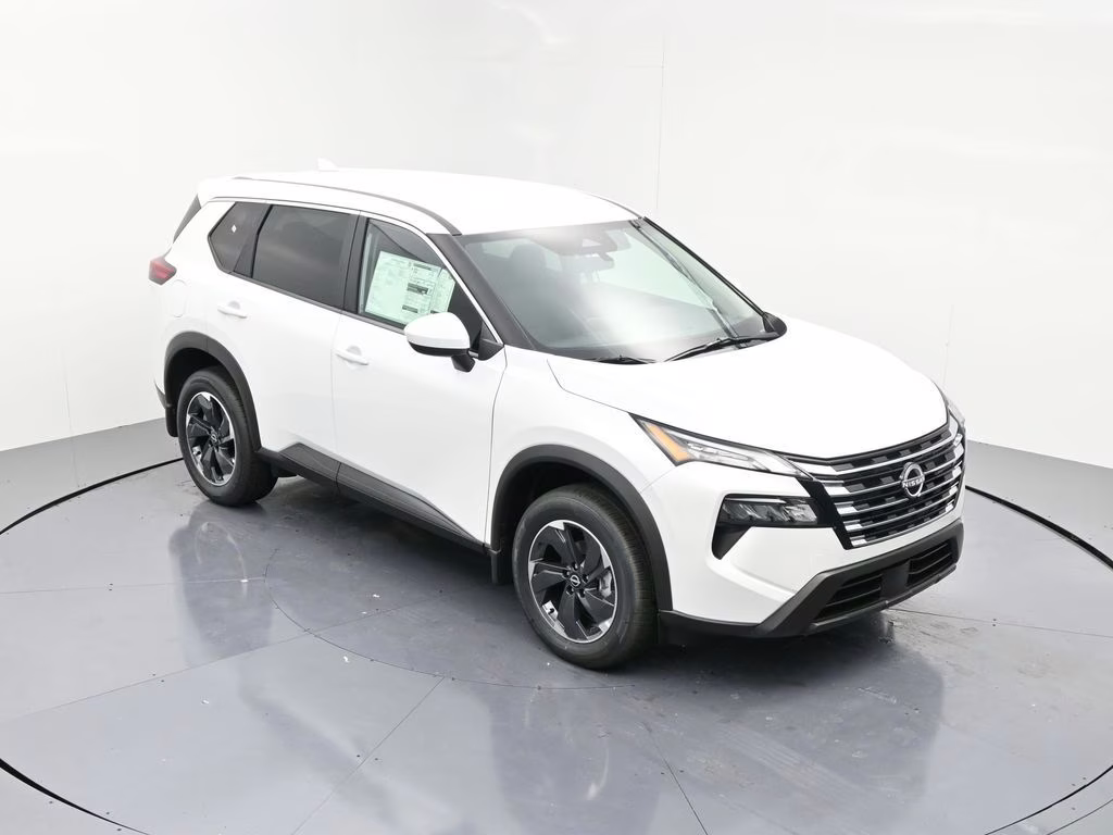 2026 Everest White Pearl Tricoat Nissan Rogue SV FWD SUV