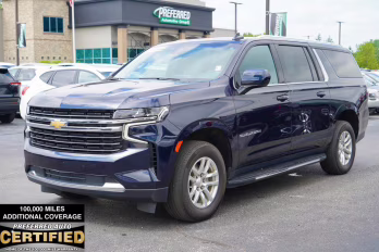 2023 Midnight Blue Metallic Chevrolet Suburban LT 4X4 SUV