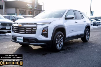 2025 Summit White Chevrolet Equinox LT AWD SUV