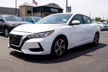 2023 Fresh Powder Nissan Sentra SV FWD Sedan