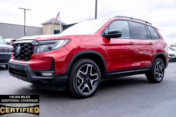 2023 Radiant Red Metallic II Honda Passport Elite AWD SUV