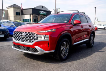 2022 Calypso Red Hyundai Santa Fe SEL AWD SUV