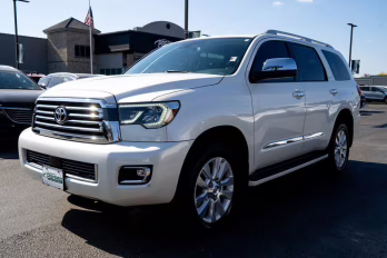 2021 Blizzard Pearl Toyota Sequoia Platinum 4X4 SUV