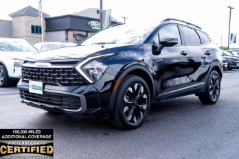 2023 Ebony Black Kia Sportage X-Line AWD SUV